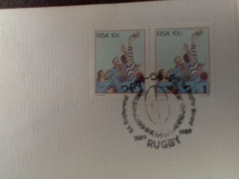 FDC Rugby WPRU 1989 (AK-149D)