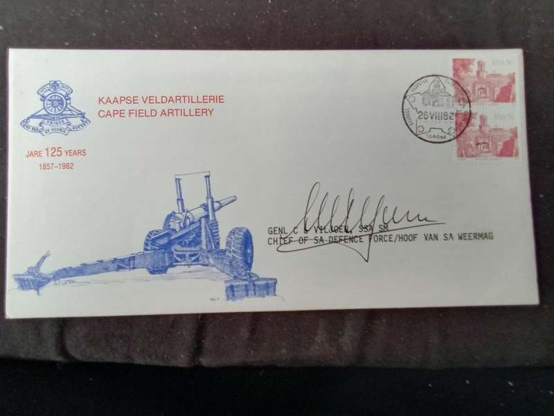 FDC Cape Field Artillery (AK-155D)