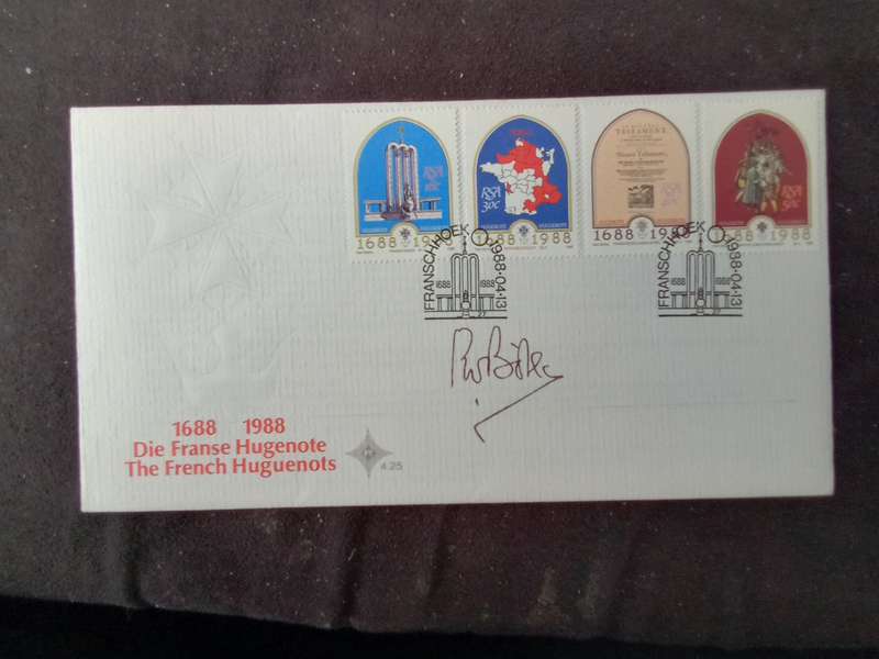 FDC The French Huguenots (AK-156D)