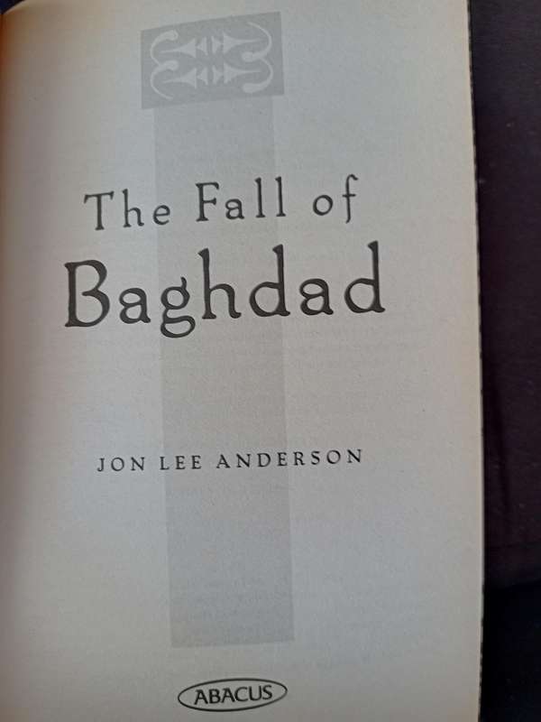 The Fall of Baghdad (EWS-109A)