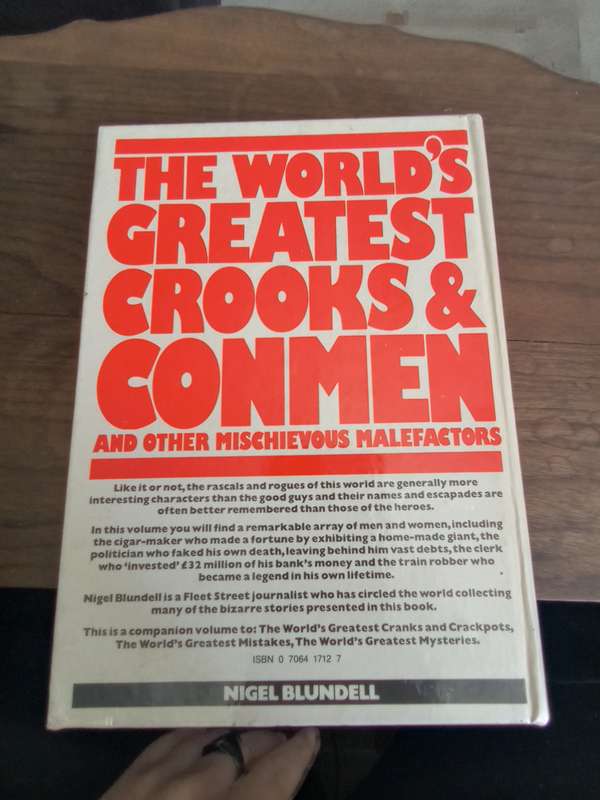 The Worlds Greatest Crooks & Conmen (EWS-118B)