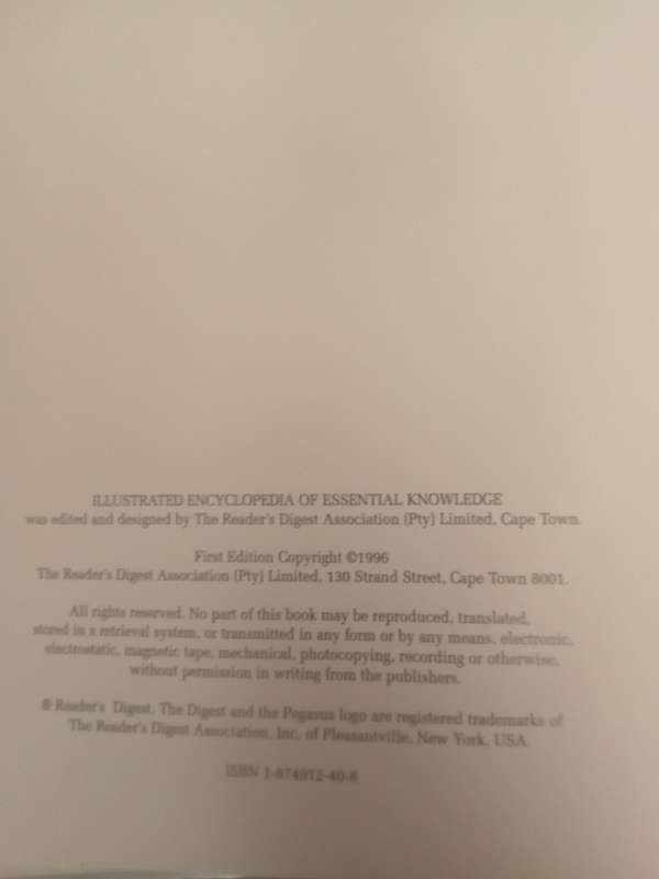 Illistrated Encyclopedia of Essential Knowledge (EWS-138C)