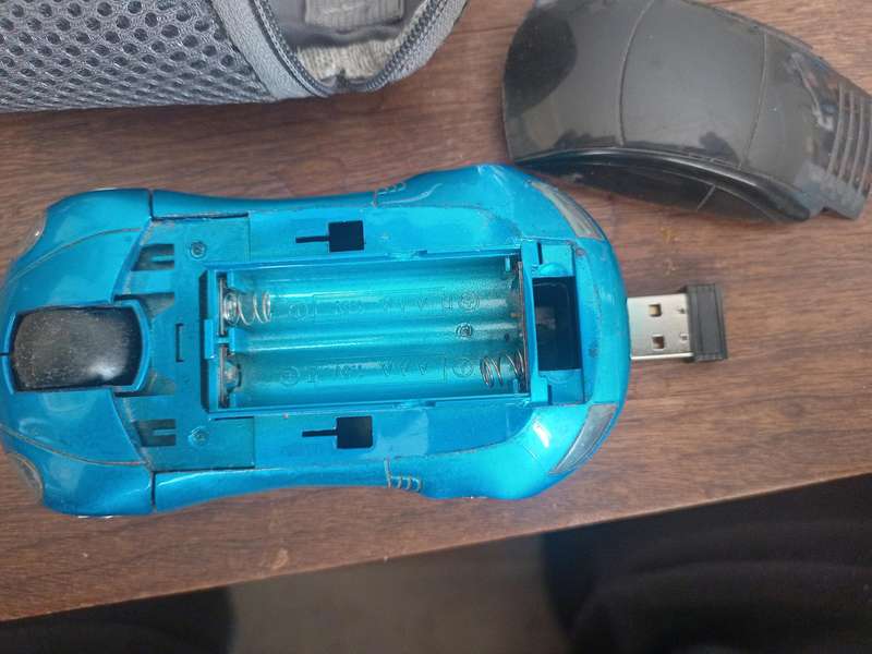 Cordless Car Mouse (Blue) (TPS-211H)