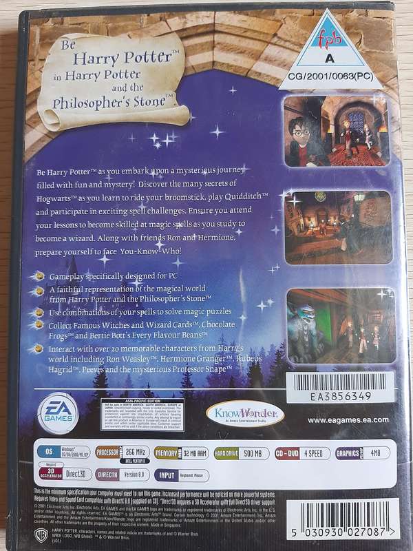 Harry Potter And The Philosopher`s Stone PC (CD)