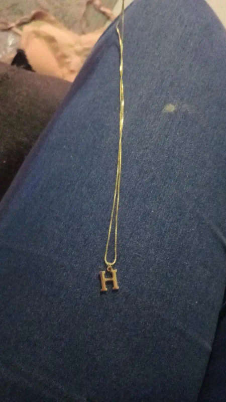 Pendant Name Chain K / O / T / E / Z / S / M