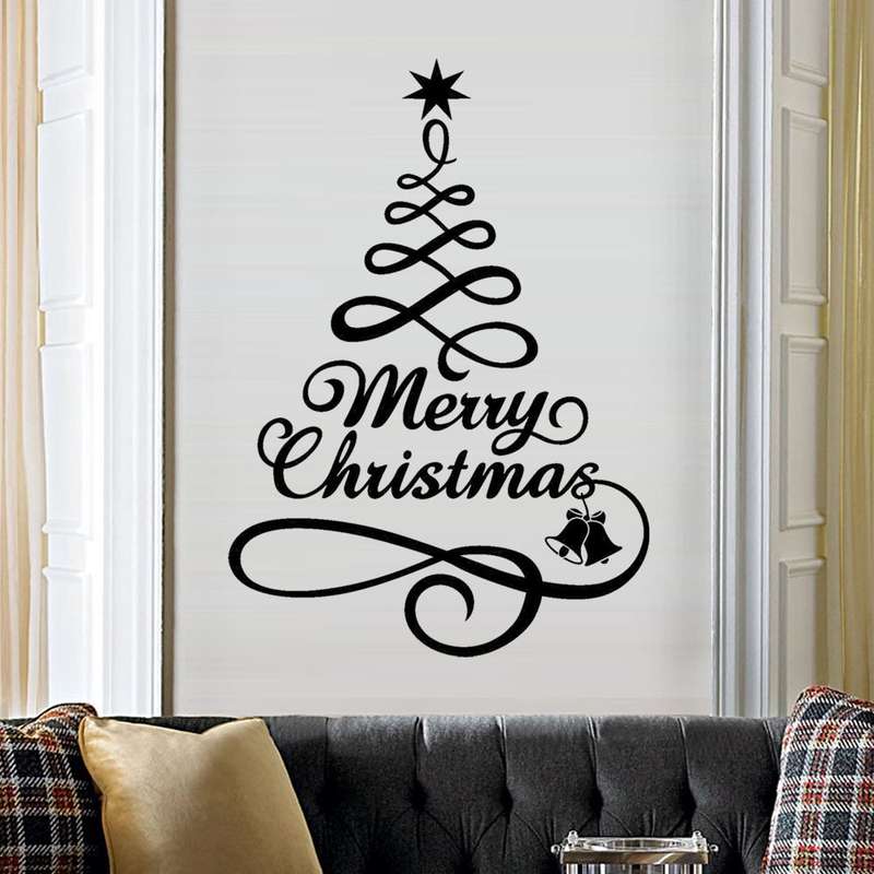 Christmas Tree Window & Wall Sticker Home Decoration