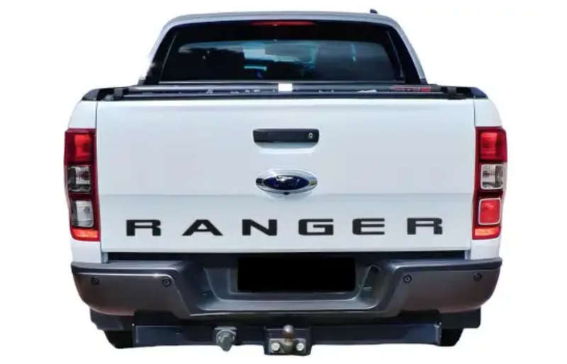 Tailgate Sticker Compatible with Ford Ranger Solid Black