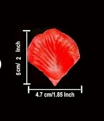 Rose Petals for Funerals / Parties / Romance (500 Pieces)