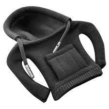 Car Gear Shift Brake Handle Hoodie Decorative Cover (Black)