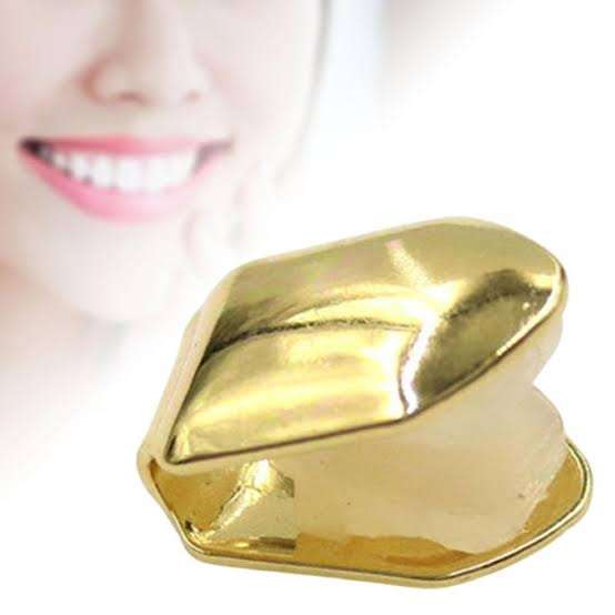 Tooth Caps Removable GOLD PLATED CAPS
