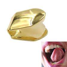 Tooth Caps Removable GOLD PLATED CAPS