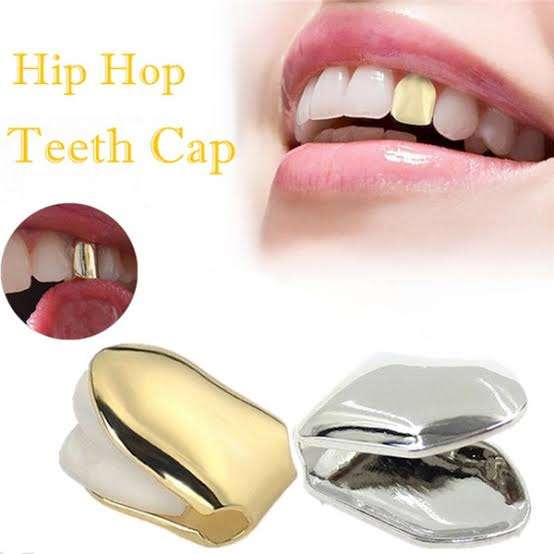 Tooth Caps Removable SILVER PLATED CAPS