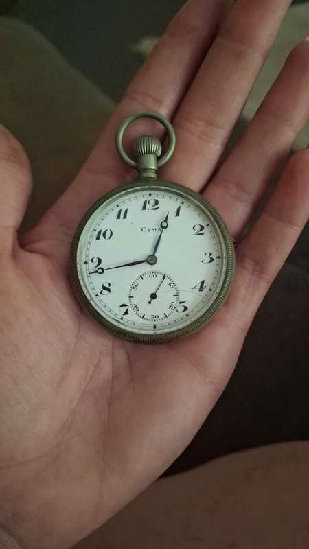 Cyma pocket watch