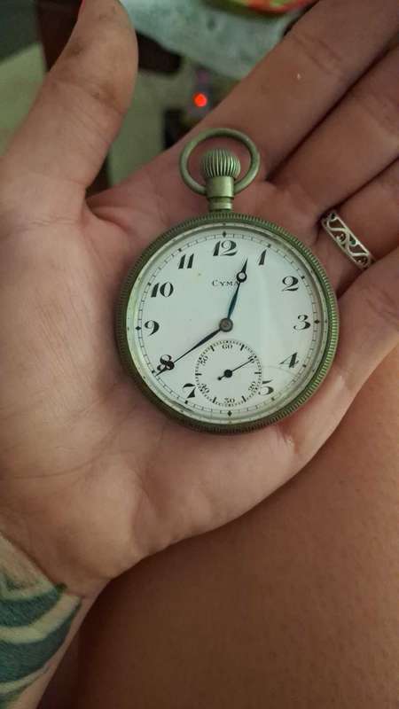 Cyma pocket watch
