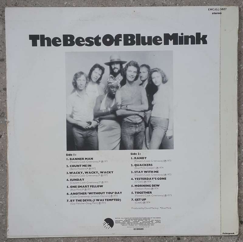 BLUE MINK - THE BEST OF BLUE MINK Vinyl, LP, Compilation Country: South Africa Released: 1974