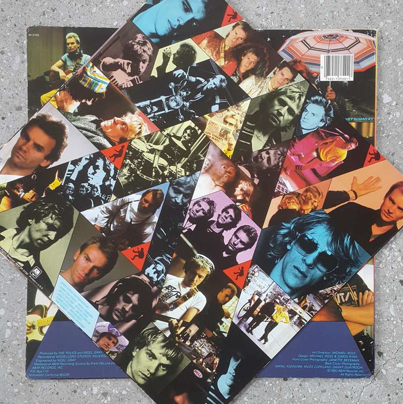 THE POLICE - ZENYATTA MONDATTA Vinyl, LP, Album, Reissue, Stereo, Country:  US 1981