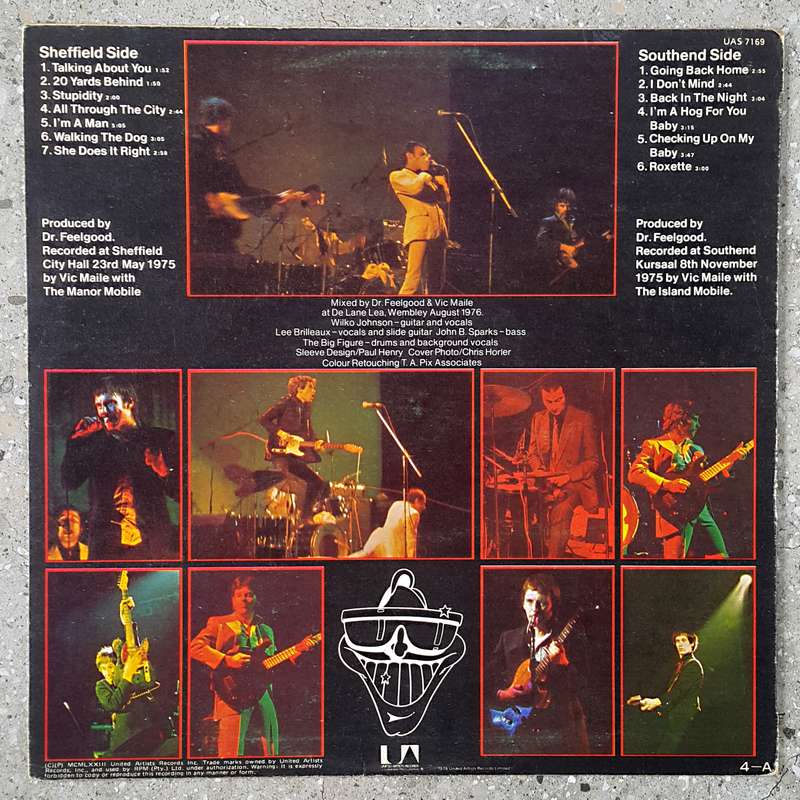 DR. FEELGOOD - STUPIDITY Format: Vinyl, LP, Album Country: Rhodesia Released: 1976