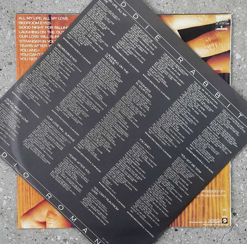 EDDIE RABBITT - RADIO ROMANCE Vinyl, LP, Album Country: South Africa Released: 1982