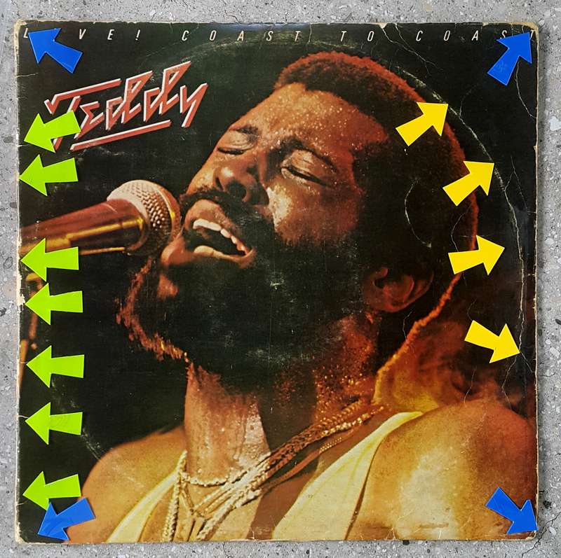 TEDDY PENDERGRASS - LIVE ! COAST TO COAST 2 × Vinyl, LP, Album, Gatefold Country: SA Released: 1979