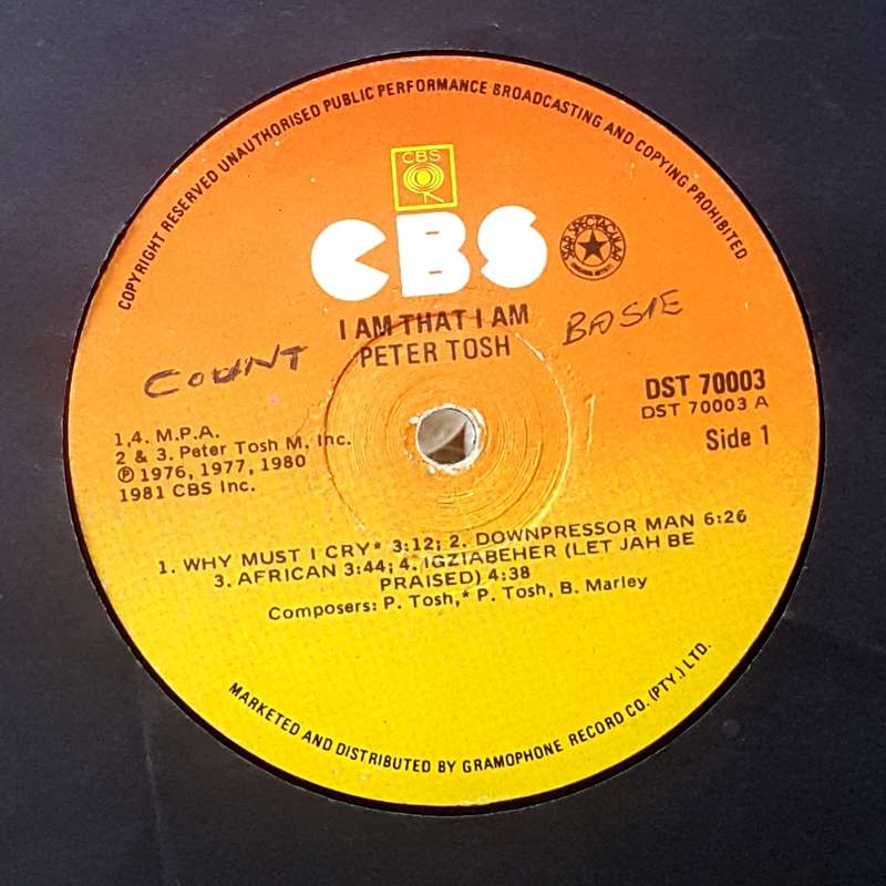 PETER TOSH - I AM THAT I AM 2 x Vinyl, LP, Compilation Country: South Africa Released: 1981