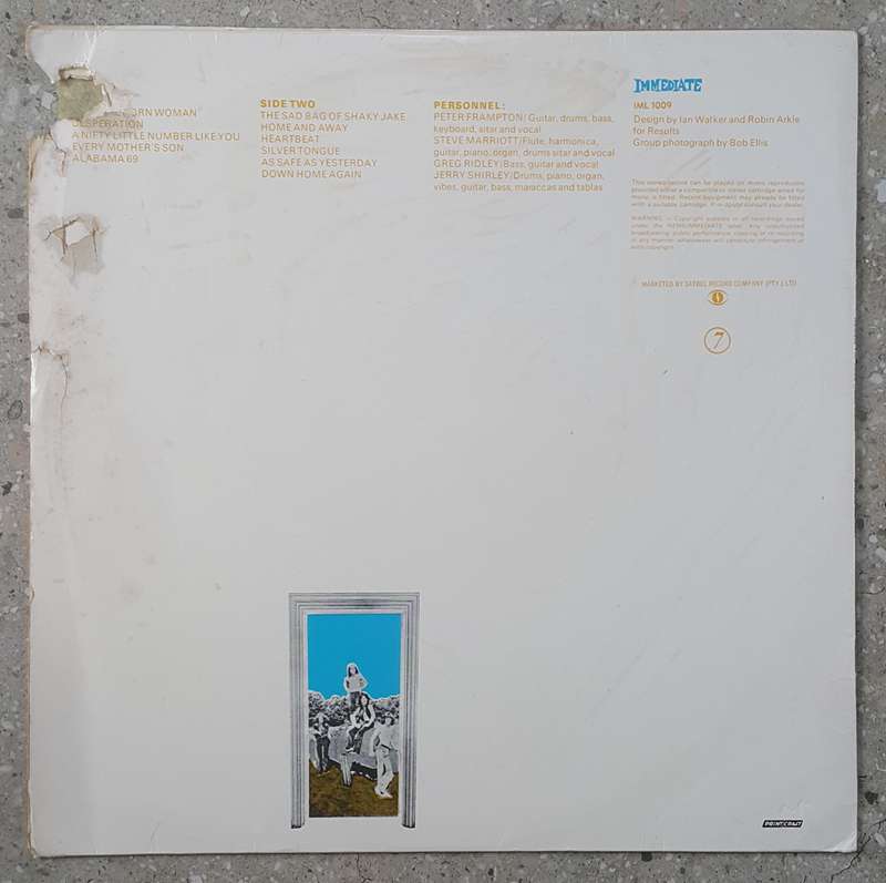 HUMBLE PIE - BACK HOME AGAIN Vinyl, LP, Compilation Country: South Africa Released: 1976