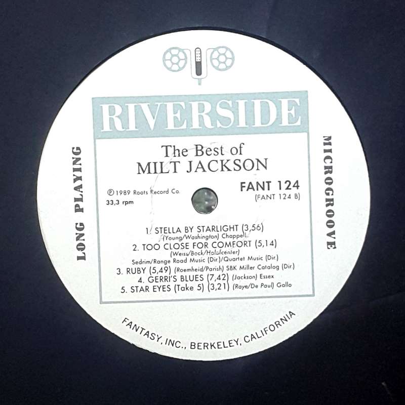 MILT JACKSON - THE BEST OF MILT JACKSON Vinyl, LP, Compilation Country: US Released: 1989