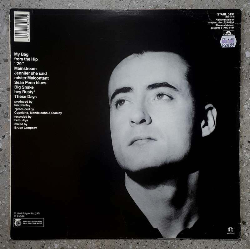 LLOYD COLE AND THE COMMOTIONS - MAINSTREAM Vinyl, LP, Album Country: South Africa Released: 1988