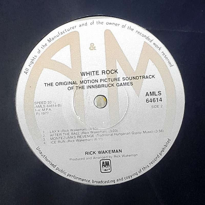 RICK WAKEMAN - WHITE ROCK Vinyl, LP, Album Country: South Africa Released: 1977