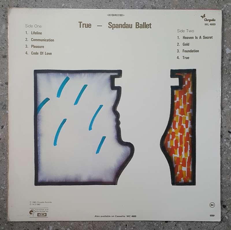 SPANDAU BALLET - TRUE Vinyl, LP, Album Country: South Africa Released: 21 Mar 1983