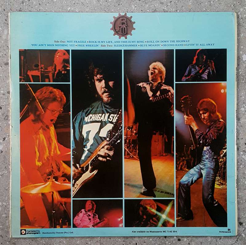 BACHMAN TURNER OVERDRIVE - NOT FRAGILE Vinyl, LP, Album Country: South Africa Released: 1974