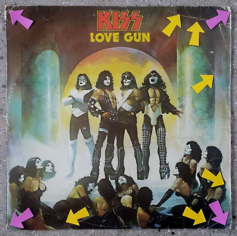 KISS - LOVE GUN - Vinyl, LP, Album Country: South Africa Released: 1977