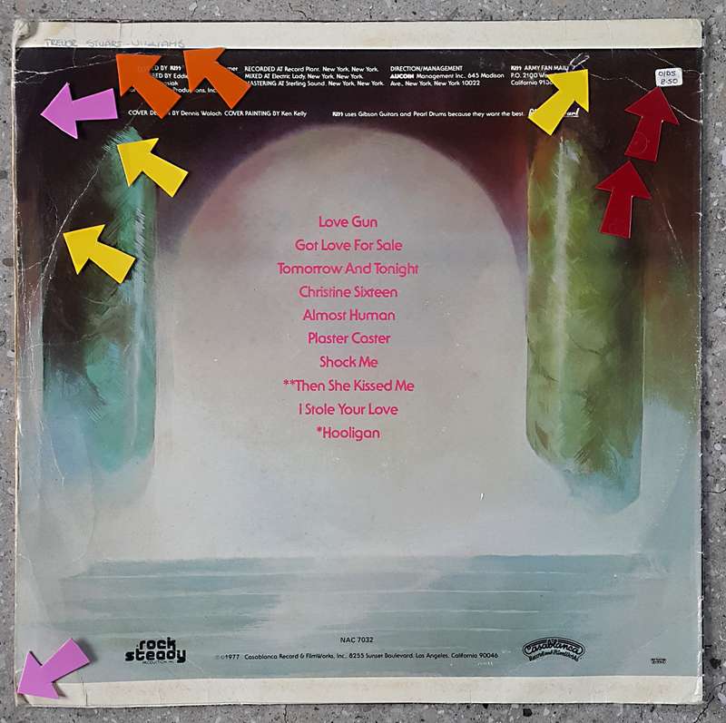 KISS - LOVE GUN - Vinyl, LP, Album Country: South Africa Released: 1977