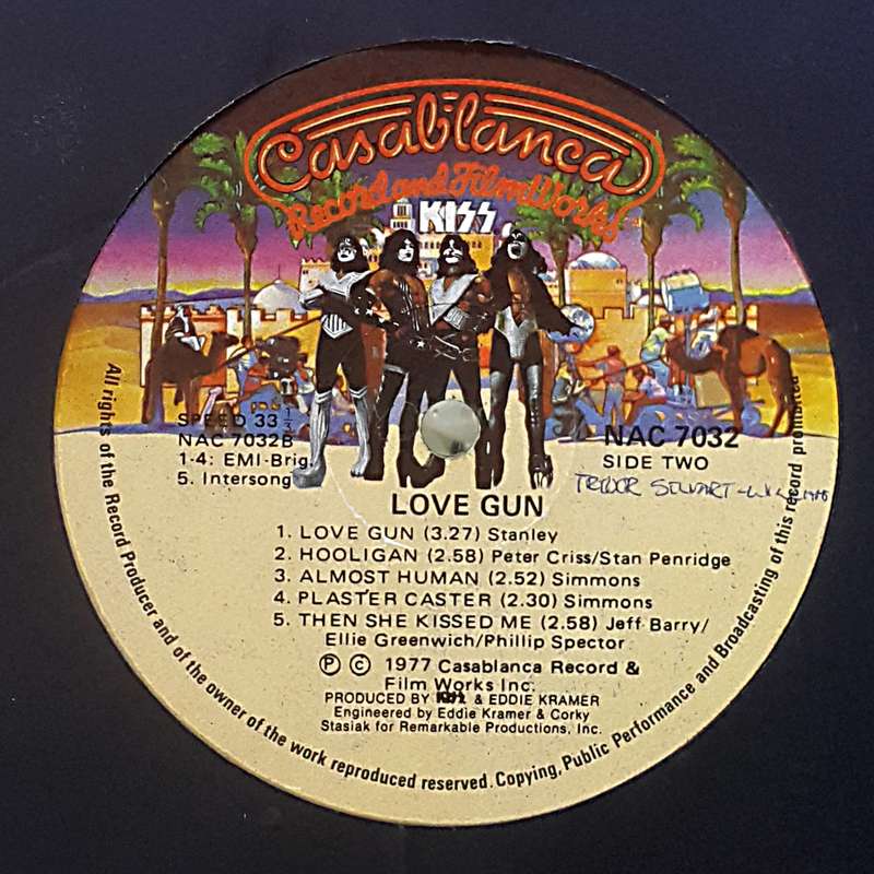 KISS - LOVE GUN - Vinyl, LP, Album Country: South Africa Released: 1977
