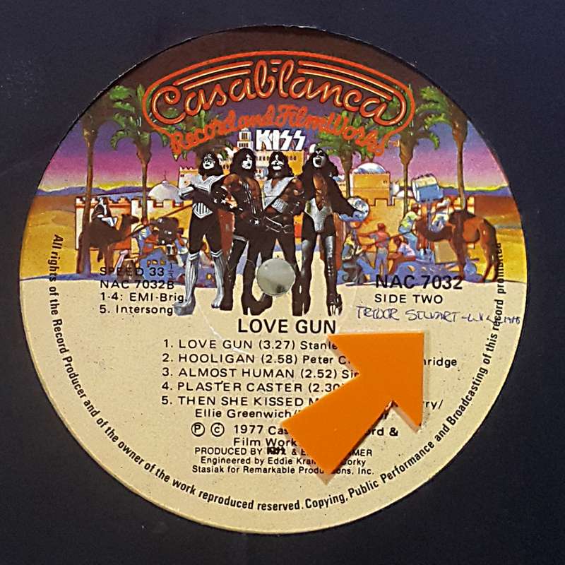 KISS - LOVE GUN - Vinyl, LP, Album Country: South Africa Released: 1977