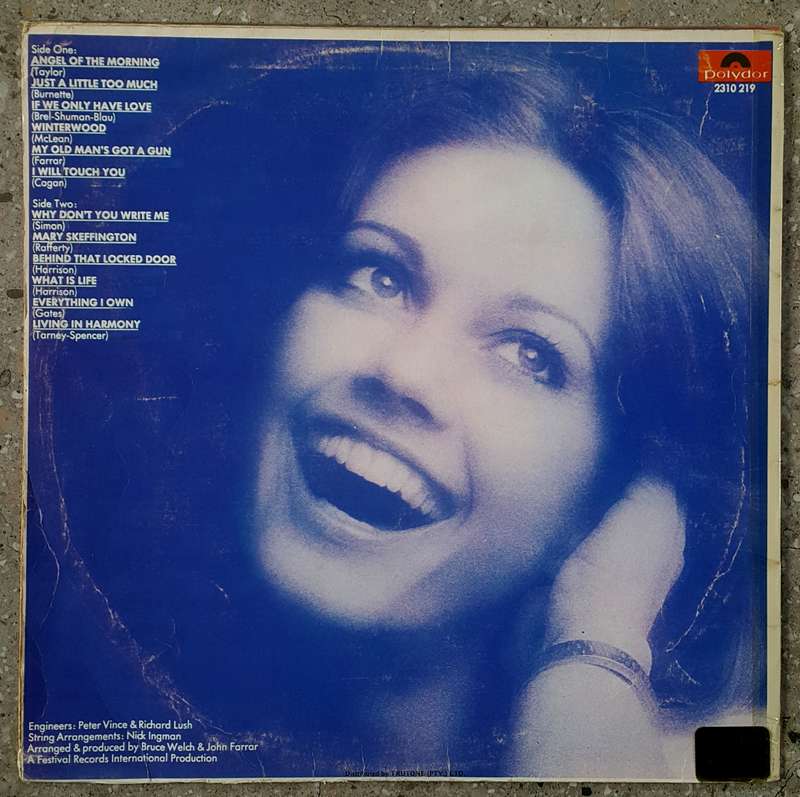 OLIVIA NEWTON-JOHN - OLIVIA NEWTON-JOHN Vinyl, LP, Album Country: South Africa Released: 1972