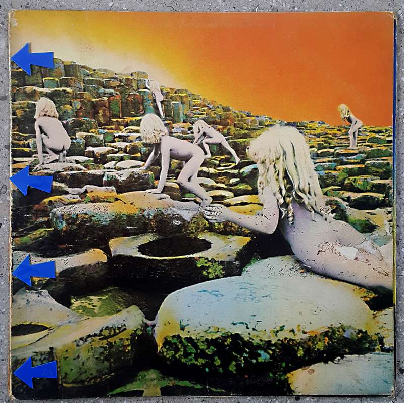 LED ZEPPELIN - HOUSES OF THE HOLY Vinyl, LP, Album Country: South Africa Released: 1973