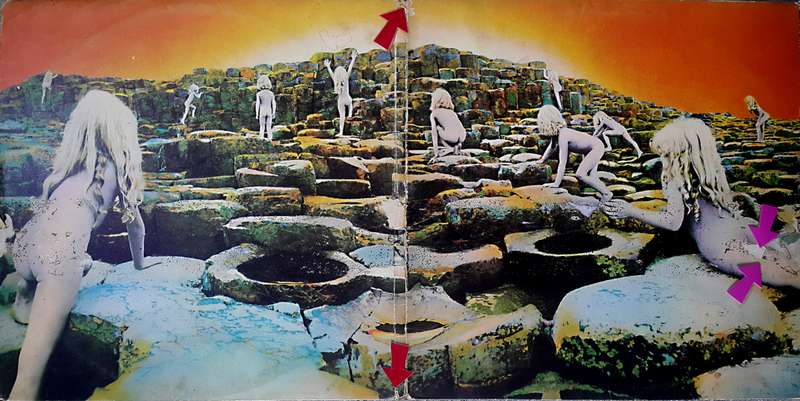 LED ZEPPELIN - HOUSES OF THE HOLY Vinyl, LP, Album Country: South Africa Released: 1973