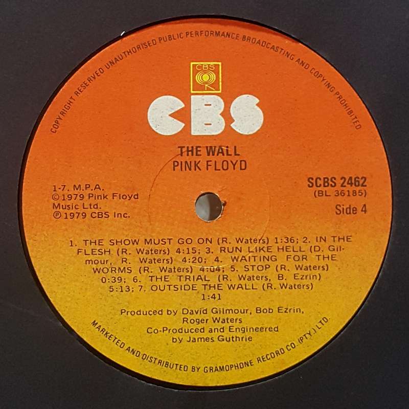 PINK FLOYD - THE WALL 2 × Vinyl, LP, Album, Gatefold Country: South Africa Released: 1979