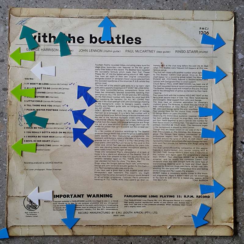 THE BEATLES - WITH THE BEATLES Vinyl, LP, Album, Mono Country: South Africa Released: 1963