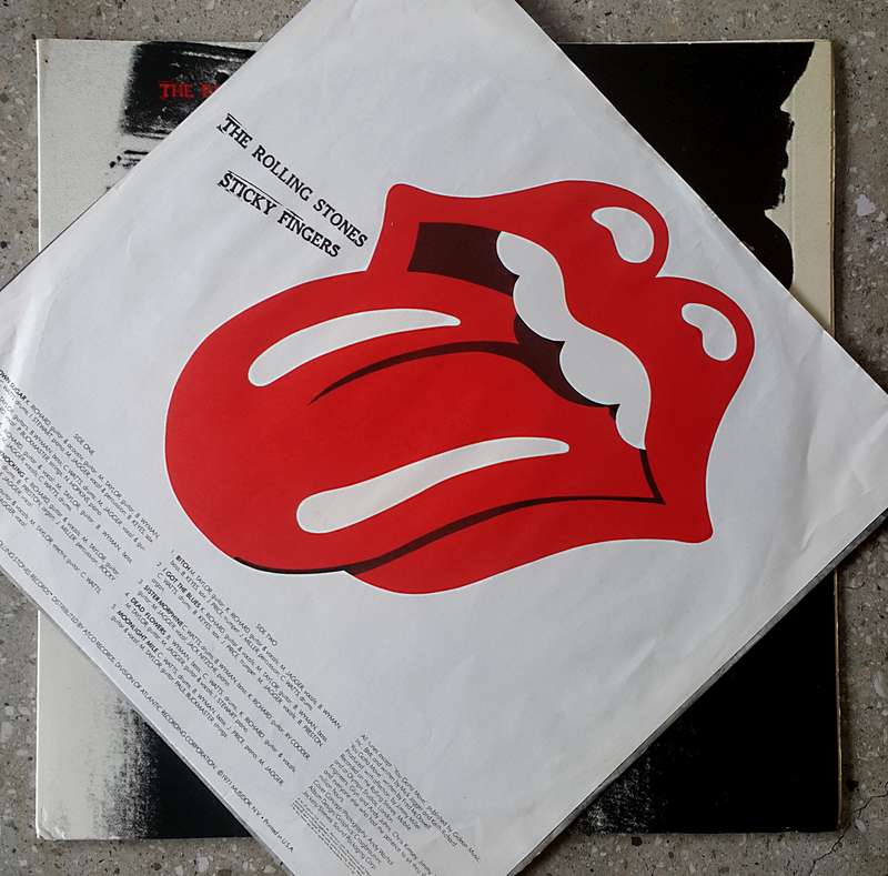 THE ROLLING STONES - STICKY FINGERS Vinyl, LP,  Stereo, PR - Presswell Pressing, Zipper USA 1971