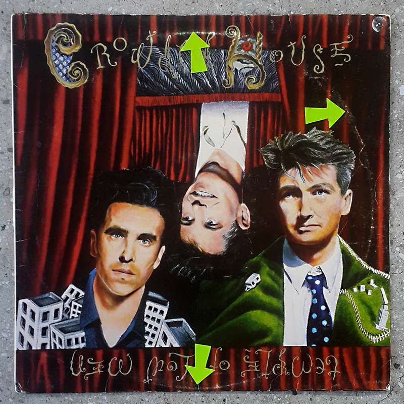 CROWDED HOUSE - TEMPLE OF LOW MEN Vinyl, LP, Album, Stereo Country: South Africa Released: 1988