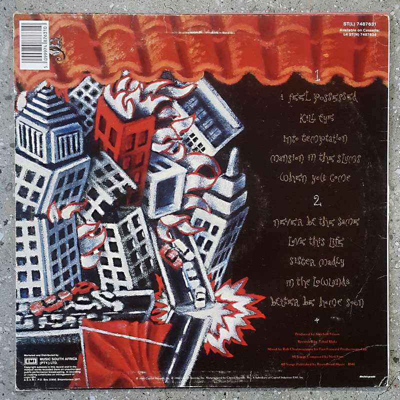 CROWDED HOUSE - TEMPLE OF LOW MEN Vinyl, LP, Album, Stereo Country: South Africa Released: 1988