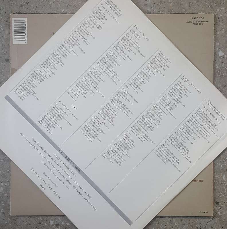 PATTI SMITH - DREAM OF LIFE Vinyl, LP, Album Country: South Africa Released: 1988