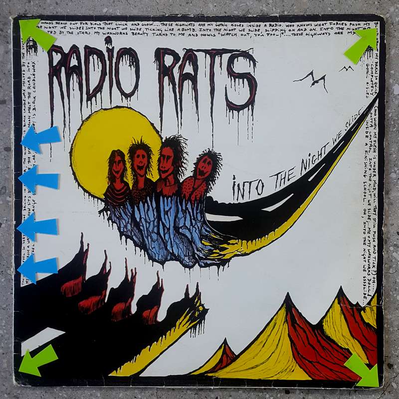 RADIO RATS - INTO THE NIGHT WE SLIDE Vinyl, LP, Album, Stereo Country: South Africa Released: 1978