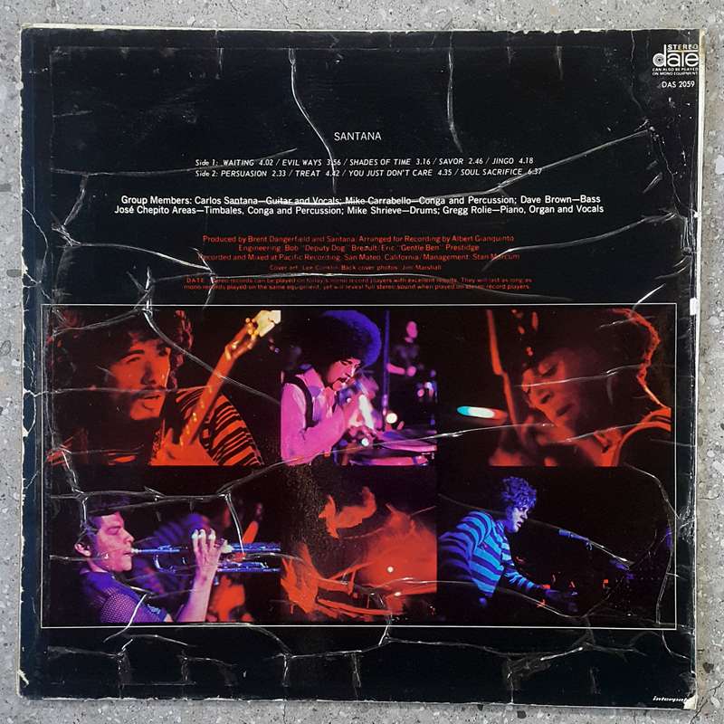SANTANA - SANTANA Vinyl, LP, Album Country: South Africa Released: 1971