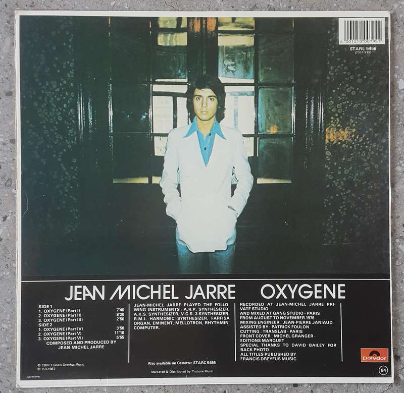 JEAN MICHEL JARRE - OXYGèNE  Vinyl, LP, Album Country: South Africa Released: 1977