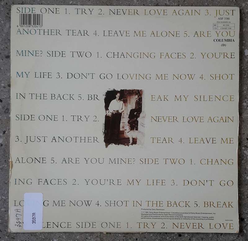 BROS - CHANGING FACES Vinyl, LP, Album Country: South Africa Released: 1991