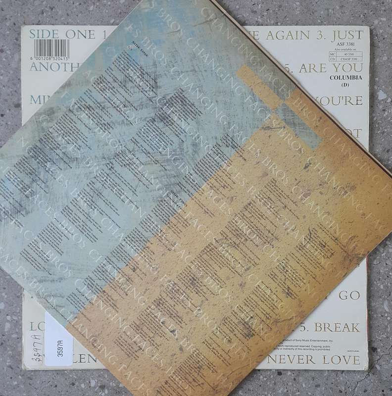 BROS - CHANGING FACES Vinyl, LP, Album Country: South Africa Released: 1991