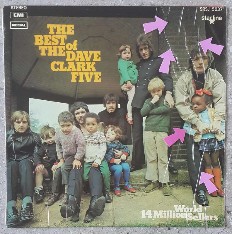 THE DAVE CLARK FIVE - THE BEST OF THE DAVE CLARK FIVE  Vinyl, LP, Album Country: S/Africa 1970