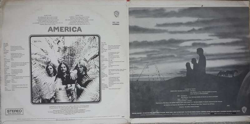 AMERICA - AMERICA/HOMECOMING 2 x Vinyl, LP, Comp.  Gatefold Country: South Africa Released: 1972